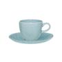 Imagem de Conjunto De Xícaras Para Chá Com Pires Em Porcelana Ryo Com 12 Peças 220ml Oxford