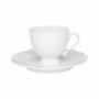 Imagem de Conjunto De Xícaras Para Chá Com Pires Em Porcelana Soleil Com 12 Peças 200ml Oxford