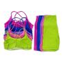 Imagem de Conjunto De Yoga Sem Costura Feminino Esporte Shorts Topos Fitness Ginásio Roupas Yoga Sutiã