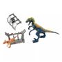 Imagem de Conjunto Destrutosauros Jurassic World Velociraptor e Microceratus - FTD09 - Mattel