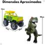 Imagem de Conjunto Dino Park Carrinho E Dinossauro Rota de Fuga 0091B- Samba Toys