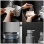 Imagem de Conjunto Dispenser Organizador Flow 500Ml Lavanderia Chumbo