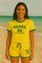 Imagem de Conjunto Do Brasil Camisa + Short Feminino