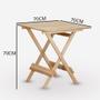 Imagem de Conjunto Dobrável De Mesa 70x70 Com 4 Cadeiras