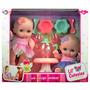 Imagem de Conjunto Dolls JC Toys Lil Cutesies Twin 8.5, todo em vinil com chá de fadas