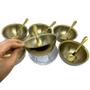 Imagem de Conjunto Dourado Para Servir Sobremesas - By Fineza