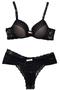 Imagem de Conjunto em tule com alça rendada e detalhes em guipir