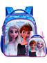 Imagem de Conjunto Escolar Frozen Mochila Costas + Lancheira Original