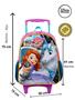 Imagem de Conjunto Escolar Princesinha Sofia Mochila Rodas + Lancheira