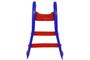 Imagem de Conjunto Escorregador Baby Infantil Rampa Vermelha/Escada Azul- Modelo 2 Degraus-Comprando Escorregadeira Bebê Ganhe 10 