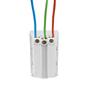 Imagem de Conjunto Espelho 4x2 Com 3 Tomadas de Energia 10A 250V Módulo Monobloco Linha Stylus Ilumi (Ref.: 201201)