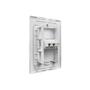 Imagem de Conjunto Espelho 4x2 com Interruptor Simples 10A 250V~ Horizontal Linha Vivaz Ilumi - 7817
