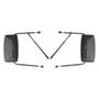 Imagem de Conjunto Espelho Retrovisor Completo p MB 1114 - 5/8" - 16mm