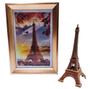 Imagem de Conjunto Estátua Torre Eiffel Com 1 Porta Retrato Combinando