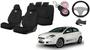 Imagem de Conjunto Estilizado Fiat Bravo 2012-2016 + Capas Tecido, Volante e Chaveiro - Personalize