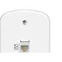 Imagem de Conjunto Fame 4X2 Branco Com Placa 1Tomada Rj45