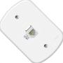 Imagem de Conjunto Fame 4X2 Branco Com Placa 1Tomada Rj45