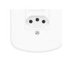 Imagem de Conjunto Fame 4X2 Branco Com Placa 2Tomada 20A