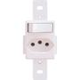Imagem de Conjunto Fame 4X2 Branco Sem Placa 1Simples+Tomada 10A