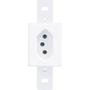 Imagem de Conjunto Fame 4X2 Branco Sem Placa 1Tomada 10A