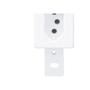 Imagem de Conjunto Fame 4X2 Branco Sem Placa 1Tomada 10A