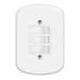 Imagem de Conjunto Fame Blanc - Interruptor Triplo Simples 10A