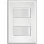 Imagem de Conjunto Fame Evidence 4X2 Branco Com Placa(2Simples) 16A