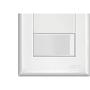 Imagem de Conjunto Fame Evidence 4X2 Branco Com Placa(2Simples) 16A