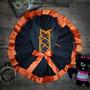 Imagem de Conjunto Fantasia Infantil Body e Saia Halloween Bruxa Laranja (Tam 1 ao 10) COD.000179