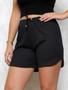 Imagem de Conjunto Feminino 2 Peças Crooped Blusa + Shorts Bermuda