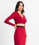 Imagem de Conjunto Feminino Blusa Com Saia Endless Vermelho