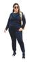 Imagem de Conjunto Feminino Calça E Blusa Manga Longa Tecido Crepe DONNA MOÇA