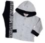 Imagem de Conjunto Feminino Casaco C/ Capuz E Legging Flanelada Zebra Nº 1-2