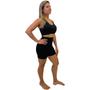 Imagem de Conjunto Feminino Com Short E Top Modelo Sem Costura Para Academia Treino Corrida