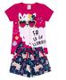 Imagem de Conjunto Feminino Criança Roupa Infantil Verão Menina  4/6/8