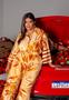 Imagem de Conjunto Feminino Estampado de Calça e Camisa Plus Size