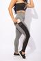 Imagem de Conjunto Feminino Fitness Calça Legging Cintura Alta Com Bolso E Top Cropped Faixa Ombro Academia F7 NEW STYLE