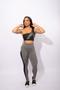 Imagem de Conjunto Feminino Fitness Calça Legging Cintura Alta Com Bolso E Top Cropped Faixa Ombro Academia F7 NEW STYLE