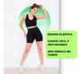 Imagem de Conjunto Feminino Fitness Poliamida Blackout Zero Transparência