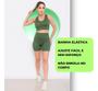 Imagem de Conjunto Feminino Fitness Poliamida Blackout Zero Transparência