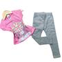 Imagem de Conjunto Feminino Infantil Legging e Blusa verão