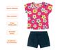 Imagem de Conjunto feminino infantil-menina-verão-calor top 4-8