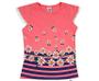 Imagem de Conjunto Feminino Infantil Summer Flower - Lual Kids - Salmão/Groselha