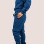 Imagem de Conjunto Feminino Liso Moletom Cargo Com Touca Toque Macio