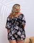 Imagem de Conjunto Feminino Plus Size Ciganinha Estampado 0259