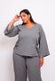 Imagem de Conjunto  Feminino Plus Size Em Alfaiataria Liberty