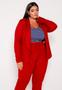 Imagem de Conjunto Feminino Plus Size Moletinho Blazer Com Calça Jogguer