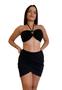 Imagem de Conjunto Feminino Saia com Cropped Com Bojo