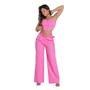 Imagem de Conjunto Feminino Top + Calça Pantalona Emporio Pit Bull - 83648