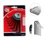 Imagem de Conjunto Ferramentas Chaves Torx Allen Hexagonal Ponta Dupla
